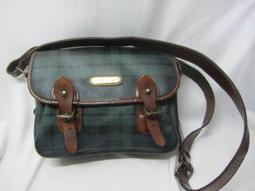 Ralph Lauren Polo 綠格側背包  大書包 (二手) 歷史價格詳細信息