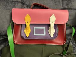 【英國 Zatchels】手工限量螢光豹紋劍橋包_牛皮_12.5吋_附保證書 歷史價格詳細信息