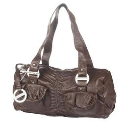 ◎包包的家◎【FORNARINA】可愛亮片拼布帆布系列手提+肩背兩用中型保齡包 歷史價格詳細信息