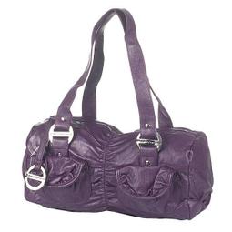 ◎包包的家◎【FORNARINA】可愛亮片拼布帆布系列手提+肩背兩用中型保齡包 歷史價格詳細信息