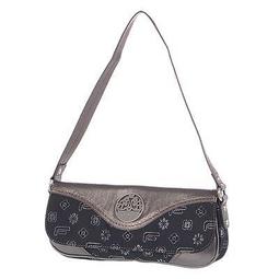 ◎包包的家◎【FORNARINA】可愛亮片拼布帆布系列手提+肩背兩用中型保齡包 歷史價格詳細信息