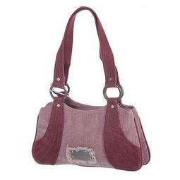 ◎包包的家◎【FORNARINA】可愛亮片拼布帆布系列手提+肩背兩用中型保齡包 歷史價格詳細信息