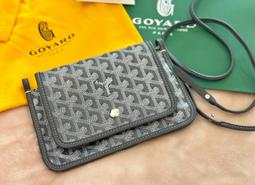 GOYARD 日本限定SNOOPY系列PLUMET 卡通鳥斜背包-深灰 歷史價格詳細信息