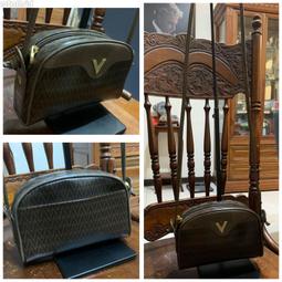 義大利製 Valentino Orlandi 菱格紋 流蘇 小牛皮 真皮 古著 鍊包 側背包 斜背包 相機包 歷史價格詳細信息