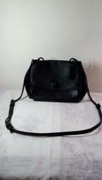 COACH真皮 黑色厚磅牛皮製雙帶式 肩背筒包 (絕版美國廠真品)單色系列 二手☆ 有CHANEL LV可參考 歷史價格詳細信息