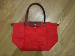 LONGCHAMP 長把M號摺疊水餃包 (紅色迷彩) 1899627379 歷史價格詳細信息