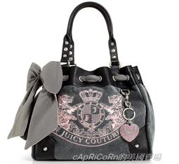 現貨《Juicy Couture》美國潮牌 蘇格蘭犬標誌 水鑽吊飾 大蝴蝶結束帶 手提 肩揹 托特包【附正品防塵袋】2色 價格比較,價格查詢,歷史價格詳細信息
