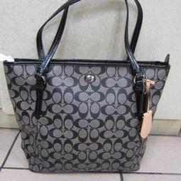 ~雪黛屋~COACH 托特包大容量國際正版保證防水防刮皮革品證購證塵套提袋等候10-15日C16651 歷史價格詳細信息