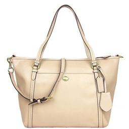 COACH 經典圓牌防刮皮革斜背包 側背包 肩背包(米駝色) F34497 歷史價格詳細信息