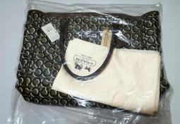 全新專櫃NINE WEST 粉白色大方包 歷史價格詳細信息