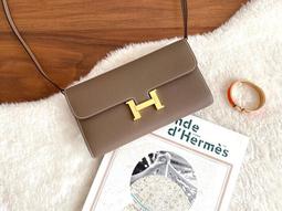 【RP精品】HERMES 愛馬仕 Lindy mini 19 金扣 大象灰 TOGO 全手工 琳迪包 側背包 歷史價格詳細信息