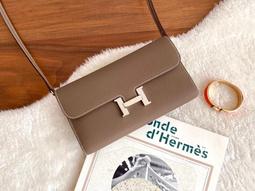 【RP精品】HERMES 愛馬仕 Lindy mini 19 金扣 大象灰 TOGO 全手工 琳迪包 側背包 歷史價格詳細信息