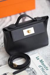 『RP精品』愛馬仕 HERMES Mini Lindy 黑色 TC皮 金扣 歷史價格詳細信息