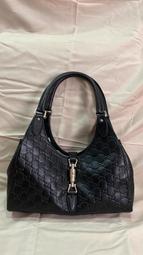 GUCCI Jackie 1961系列 GG Supreme帆布藍紅藍織帶woc斜背包(單寧藍) 歷史價格詳細信息