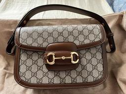 GUCCI Horsebit 1955 GG Supreme帆布手機斜背包(白色) 625615 92TCG 9761 歷史價格詳細信息