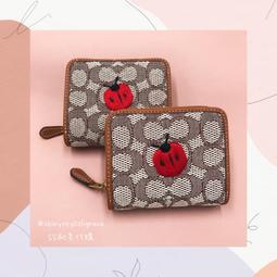 【SS】????現貨????Coach專櫃款C字雙摺搭扣皮夾 Coach短夾 歷史價格詳細信息