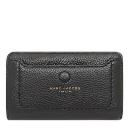 MARC JACOBS 荔枝紋皮革釦式中夾-黑色 歷史價格詳細信息