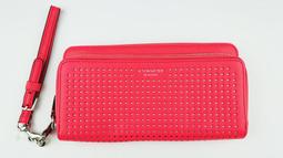 Coach真皮手拿包  白色  附盒子 歷史價格詳細信息