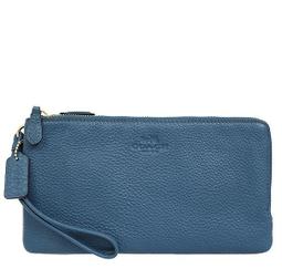 Coach真皮手拿包  白色  附盒子 歷史價格詳細信息