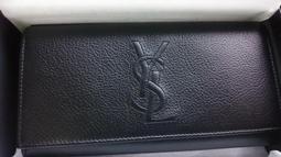 【Saint Laurent Paris】YSL V字縫線 黑色 短夾 皮夾 錢包 歷史價格詳細信息
