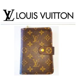 Louis Vuitton 證件夾LV記事本夾 名片夾 信用卡夾 短夾 黑色 二手真品狀況好 有Chanel 歷史價格詳細信息