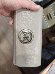 全新 MICHAEL KORS MK 粉色 防刮真皮 拉鍊長夾 皮夾 長夾 35H9GGFE7L 歷史價格詳細信息