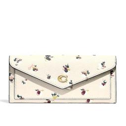 COACH 專櫃款 荔枝紋零錢袋三折短夾-灰色 歷史價格詳細信息