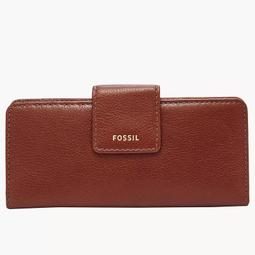 【W小舖】FOSSIL 黃色 素面牛皮皮革 中夾 多卡層皮夾 錢包 兩折中夾 F43305 全新真品現貨在台 歷史價格詳細信息