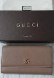 GUCCI 456118 GG Marmont 經典釦式6孔鑰匙包.裸膚色 歷史價格詳細信息