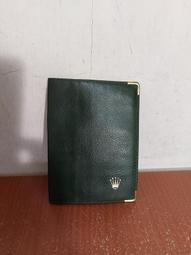 瑞士製 Rolex Geneve 勞力士 水鬼綠 英倫 紳士 古著 信用卡夾 名片夾 卡夾 歷史價格詳細信息