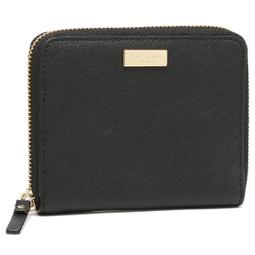 KATE SPADE 金字防刮十字紋翻蓋肩背/斜背二用包-黑色/特 歷史價格詳細信息