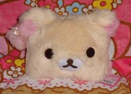 日版﹝San-x﹞限定※ Rilakkuma懶懶熊&amp;牛奶熊※【牛奶熊冰淇淋系列】拉鍊式亮面零錢包 歷史價格詳細信息