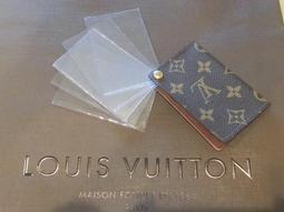 Louis Vuitton 證件夾LV記事本夾 名片夾 信用卡夾 短夾 黑色 二手真品狀況好 有Chanel 歷史價格詳細信息