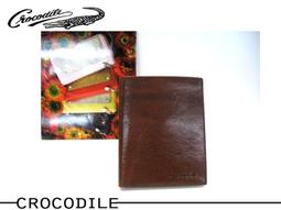 【台中皮夾30年老店*刷卡不加%*寧寧精品】Crocodile專櫃正品*附拉鏈黑色牛皮壓紋長夾信用卡皮夾*1204-7 歷史價格詳細信息