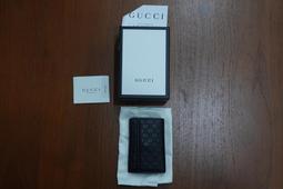 《附購證》GUCCI PVC托特/購物包(黑色) 手拿包 包包 買菜包 托特包 壓克力 歷史價格詳細信息