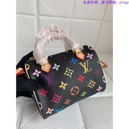 免運特價LV包包女2021新款牛仔布帆布包包潮歐美時尚女包百搭斜挎包大氣手提單肩印花小方包I女士單肩斜挎包包 歷史價格詳細信息