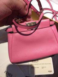 FENDI Micro Baguette fur-trimmed 魔魔皮草鍊帶羊皮晚宴包 廠商直送 歷史價格詳細信息