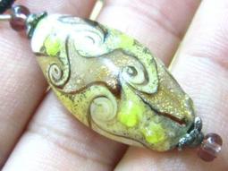 義大利威尼斯帶回來的孔雀藍圓手工琉璃項鍊(獨一無二)非國製lv義大利COACH格紋TODS元起標Hermes MIU 歷史價格詳細信息