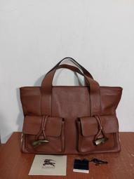 義大利製 Burberry London 經典 格紋 真皮 側背包 腋下包 手提包 歷史價格詳細信息