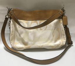 二手 COACH 德國 蔻馳 側背包/斜背包/半月包/手提包/單肩包/小方包小清新 黑色真皮 歷史價格詳細信息