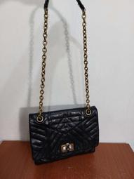 義大利製 Lanvin 浪凡 小羊皮 真皮 鍊包 側背包 斜背包 歷史價格詳細信息