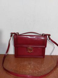 義大利製 Salvatore Ferragamo 真皮 古著 手拿包 晚宴包 側背包 斜背包 歷史價格詳細信息