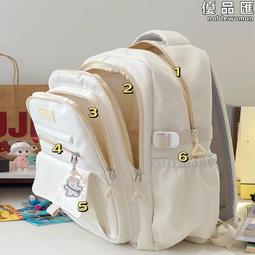 簡約百搭小雙肩包女小眾設計感ins書包韓版日系平板電腦學生揹包 歷史價格詳細信息