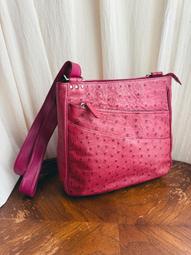 日本JRA認證 真皮 鴕鳥皮 焦糖褐色斜背包 歷史價格詳細信息