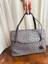 日本JRA認證 真皮 鴕鳥皮 焦糖褐色斜背包 歷史價格詳細信息