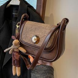 今年流行復古小包包女秋冬2023新款保齡球包高級感小眾設計斜挎包 歷史價格詳細信息