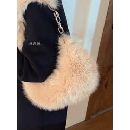 高級感包包百搭毛絨小包包大容量單肩斜揹包ins網紅毛絨包包 秋冬羔羊毛包包女時尚百搭鏈條包毛毛包包女【fp1126】 羔 歷史價格詳細信息