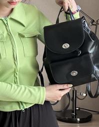 高級感皮質雙肩包男女小眾商務通勤電腦包揹包男士休閒大學生書包 歷史價格詳細信息