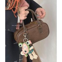 美拉德包包女秋冬百搭2023新款今年流行單肩斜挎包復古質感枕頭包 歷史價格詳細信息