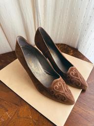 YSL vintage 80's 皮革混織面料側背包 (二手 傷) 歷史價格詳細信息